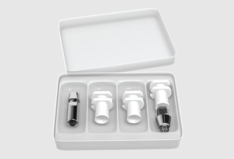 D4 Plastic snap transfer with abutment – AB Dental Devices Ltd., Other