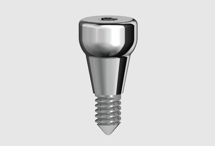 P0C Titanium healing cap with conical platform