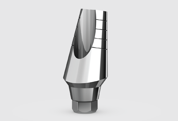 P4C Angular abutment with conical platform