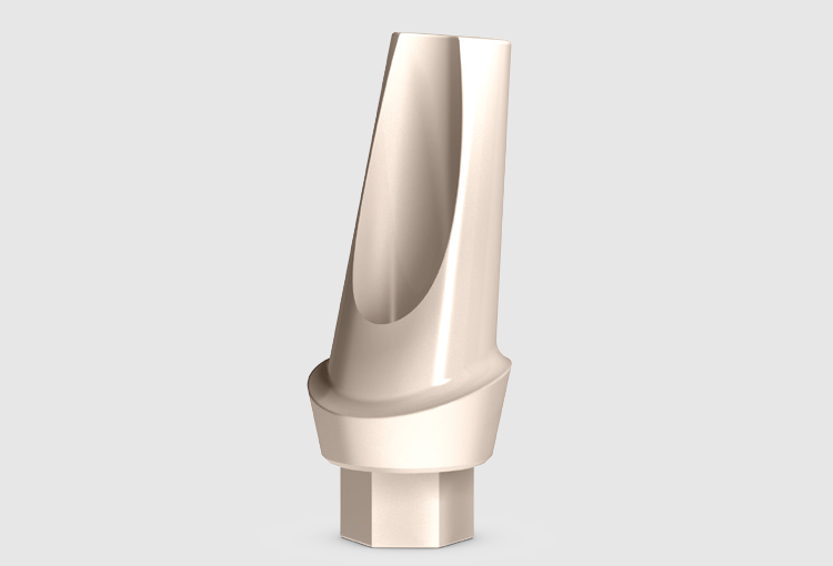 P4S-PEEK Temporary anatomic angular abutment