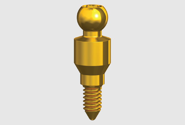 P5-3 Narrow ball attachment abutment