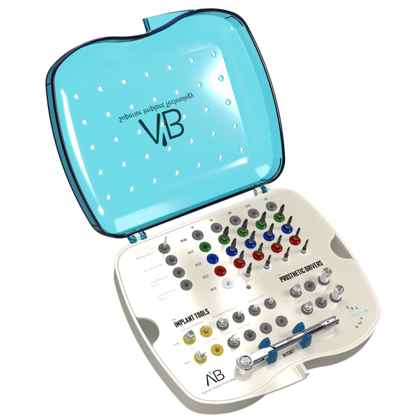 TKDC Stoppered coated conical drill surgical kit