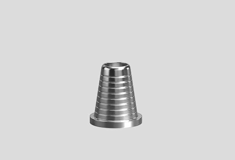 P64-bTs-C Ti Conical Adhesive Sleeve