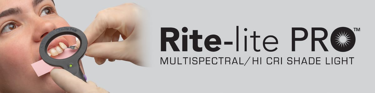 Rite-Lite PRO Multispektral/High CRI Farbbestimmungsleuchte – ADDENT INC, Lupenbrillen und Mikroskope