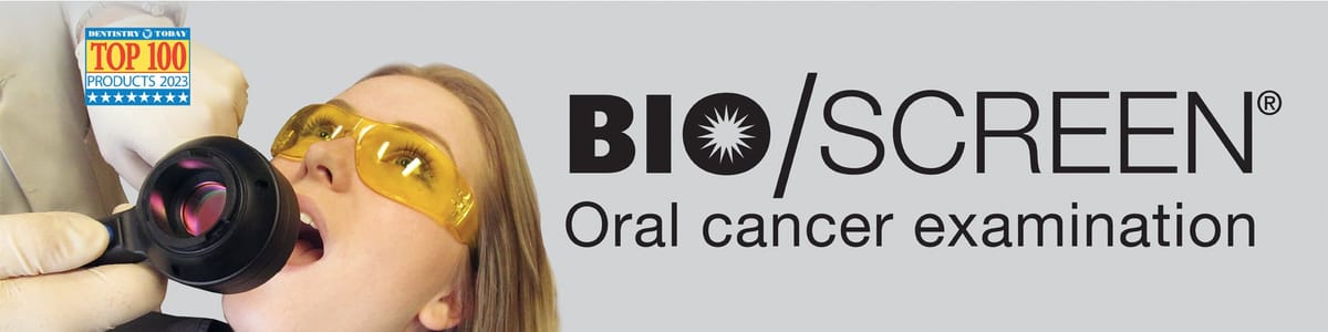 Outil d'examen du cancer buccal Bio/Screen – ADDENT INC, Prophylaxis, Patient Information, Bleaching