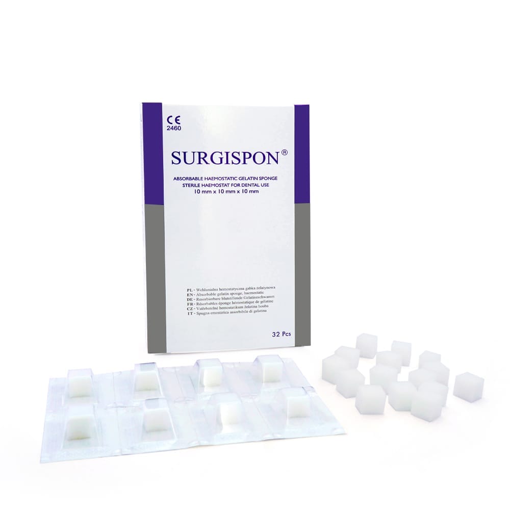 SURGISPON – Dentaler Absorbierbarer Hämostatischer Schwamm – Aegis Lifesciences Pvt Ltd, Blutstillung