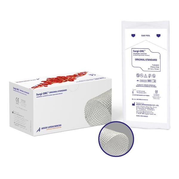 Surgi ORC – Cellulose Régénérée Oxydée – Original – 2×3 pouces
