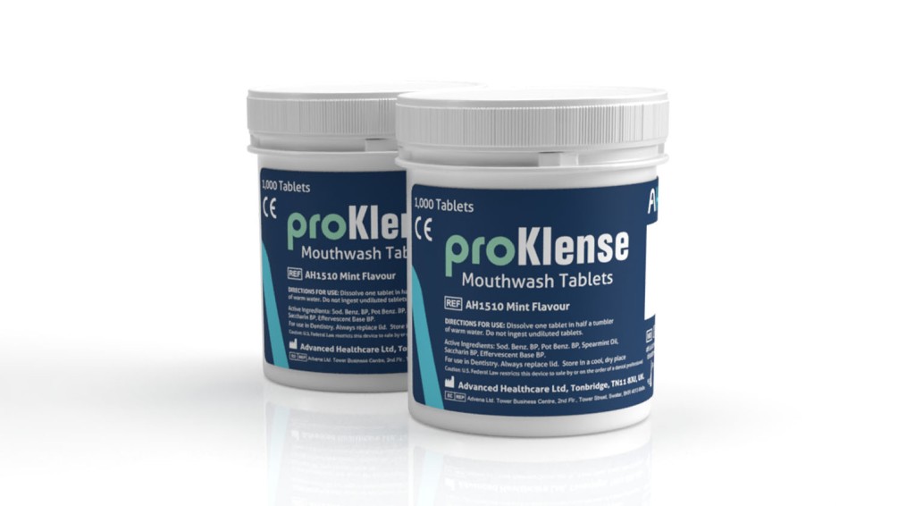 proKlense Mouthwash Tablets – ADVANCED HEALTHCARE LTD., Mouthwash & Oral Rinses