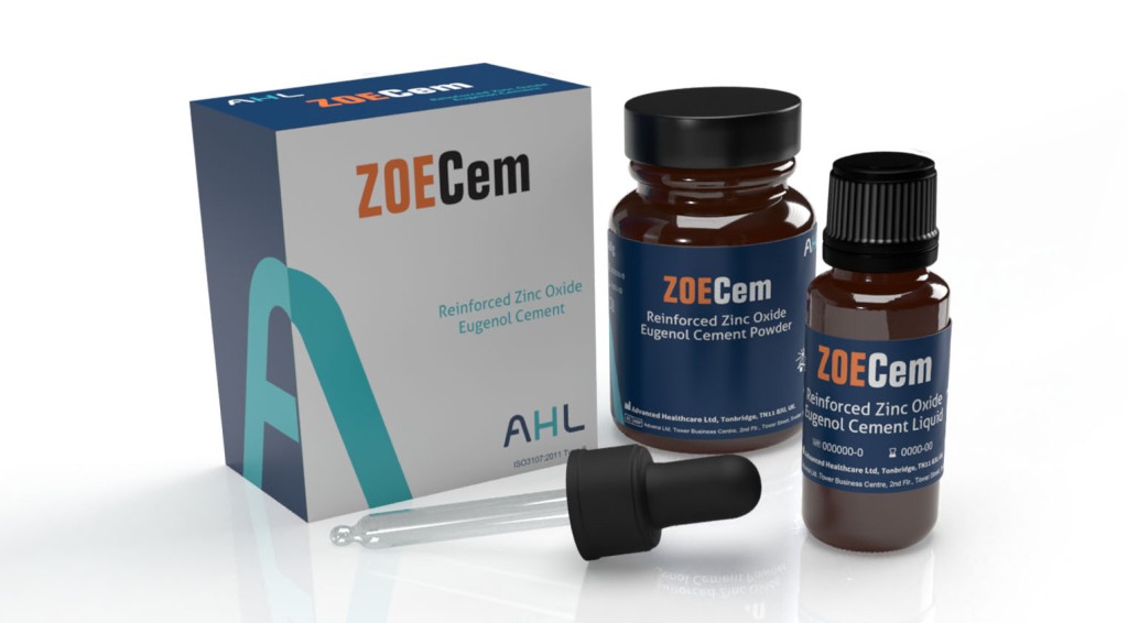 ZOECem Reinforced Zinc Oxide Eugenol Cement – ADVANCED HEALTHCARE LTD., Temporary Filling Materials