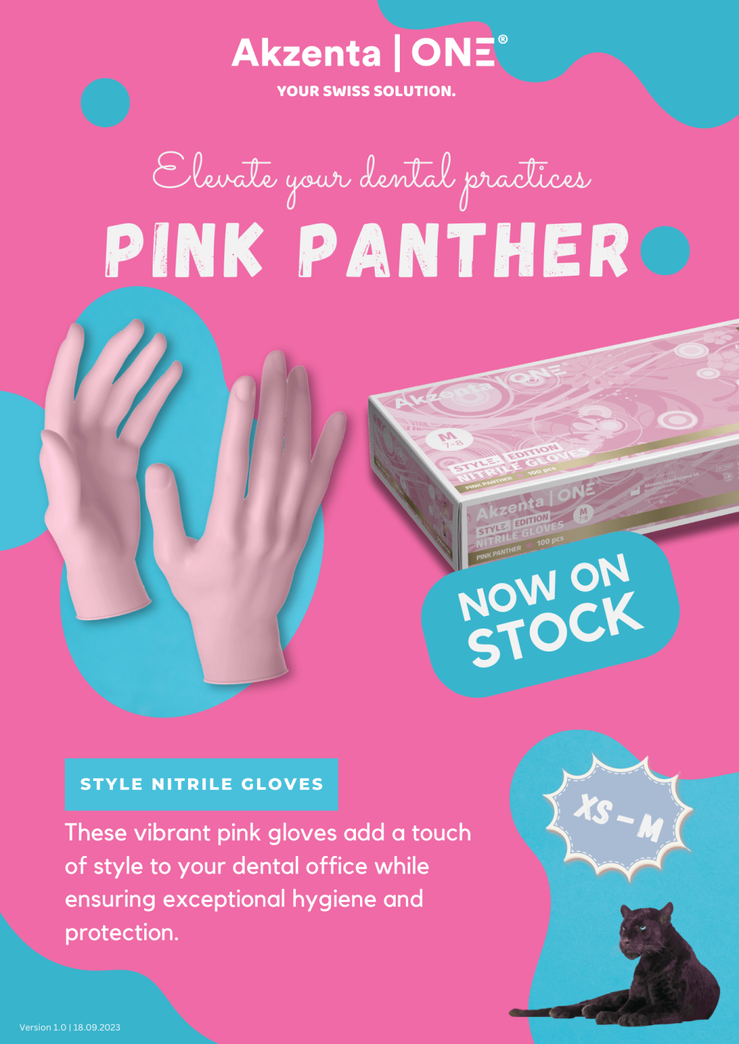 ART Style Nitril Pink Panther