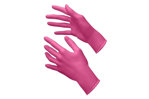 Nitrile Gloves - Fuchsia (S)