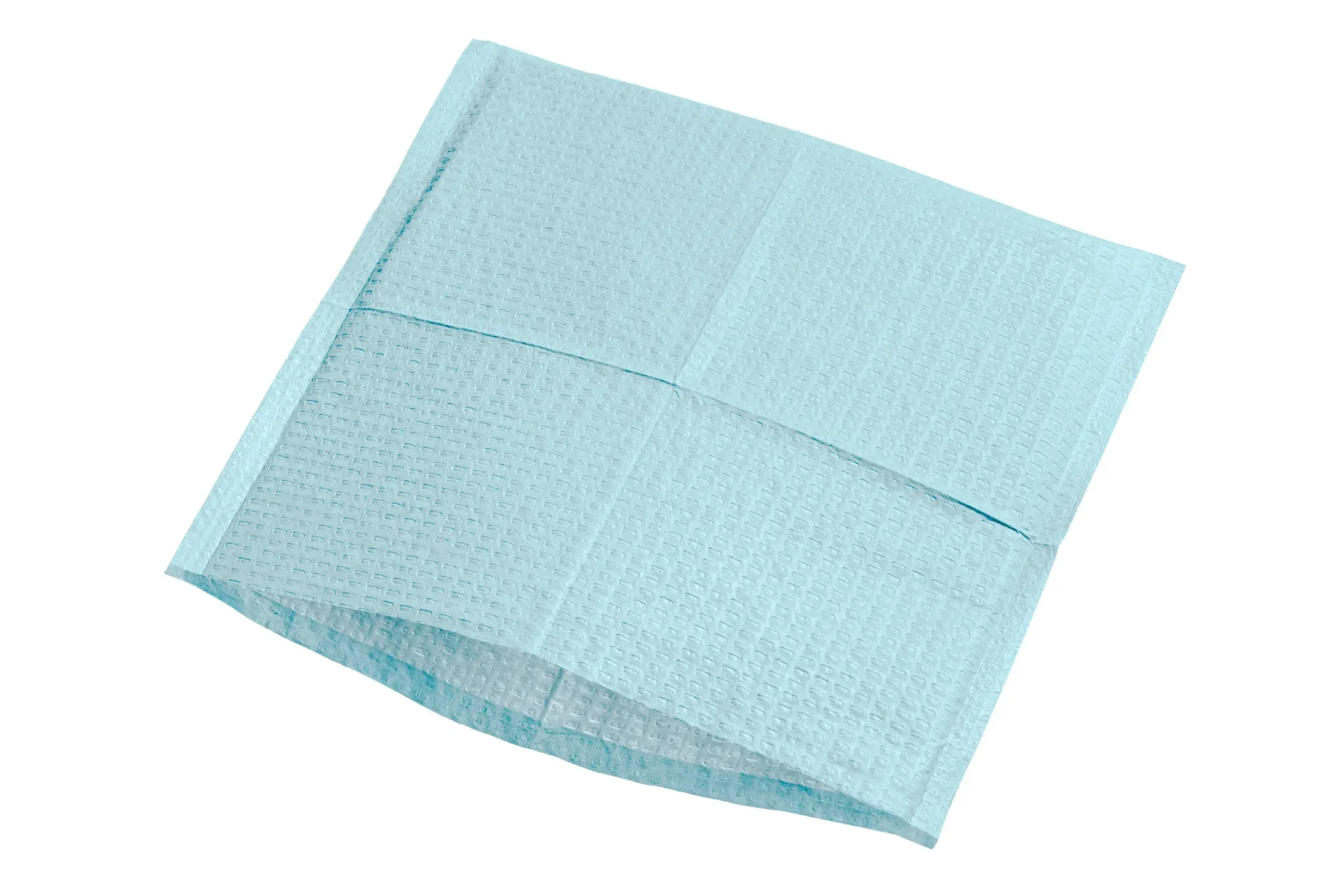 Tissue-PE Ice Blue (25x25cm) – Akzenta International SA, Headrest Covers & Operatory Covers