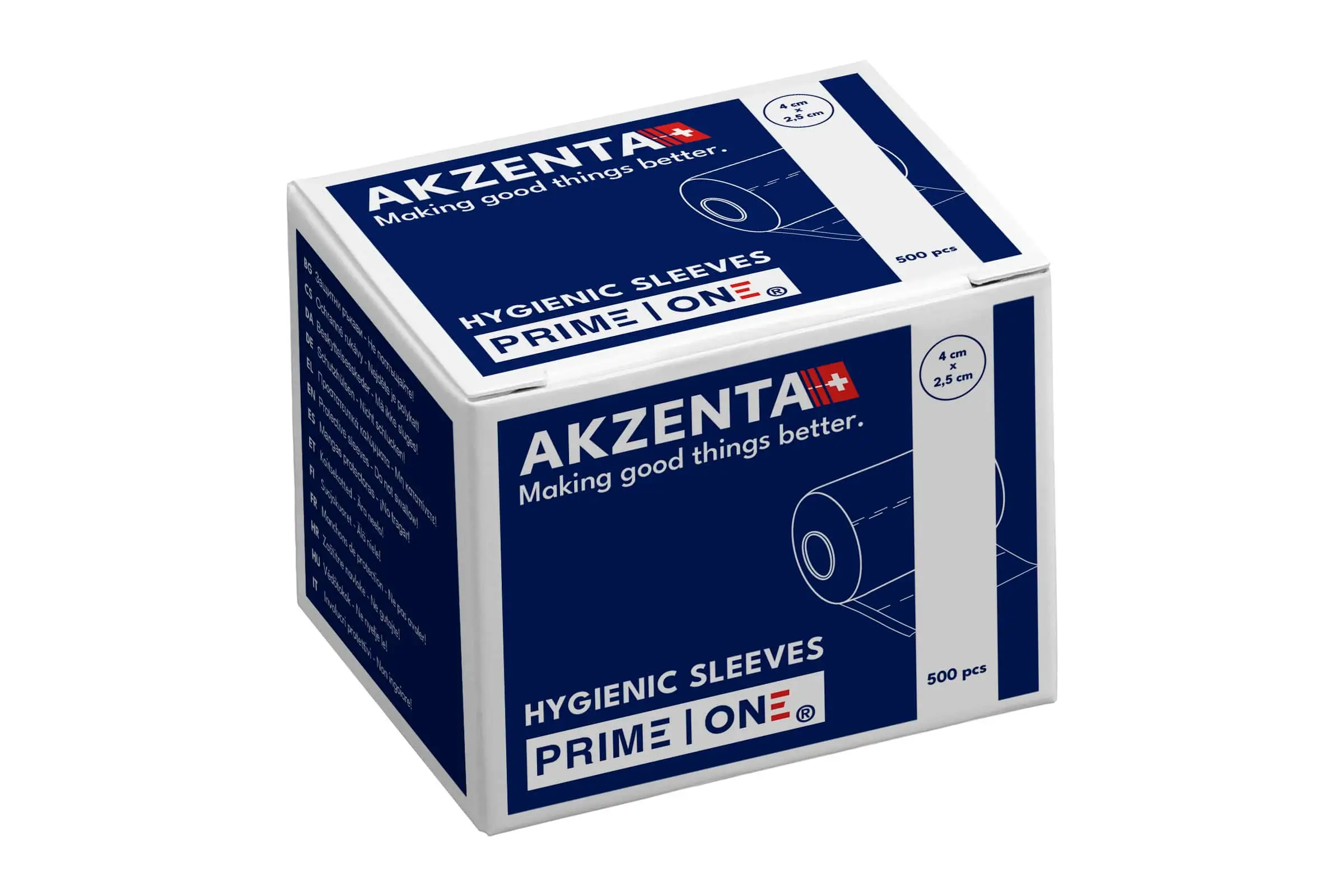 Hygienic Sleeves 2.5 x 4 cm