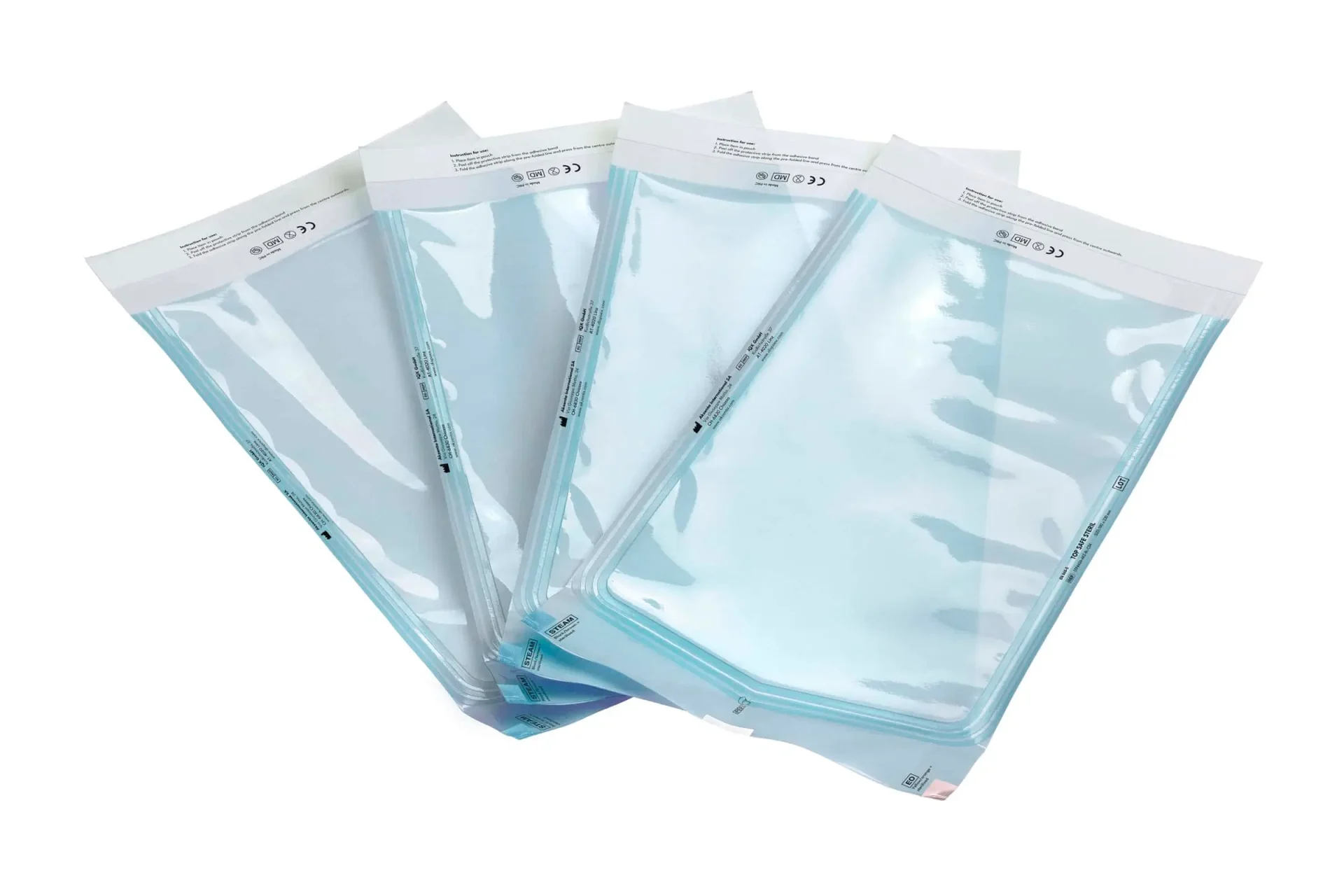 Sterilization Pouches 190 x 330 mm – Akzenta International SA, Sterilization Pouches & Wraps