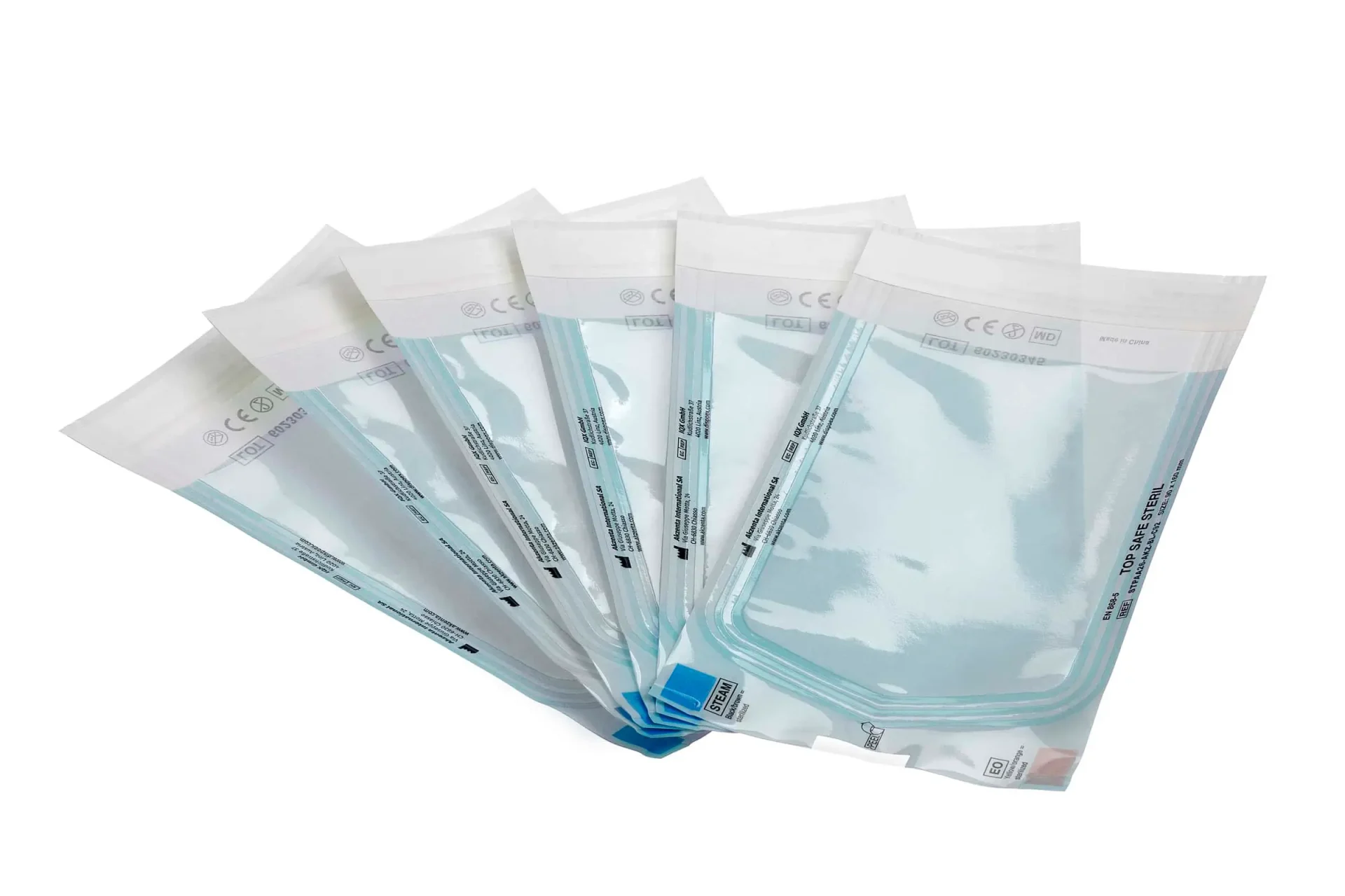 Sterilization Pouches 90 x 160 mm – Akzenta International SA, Sterilization Pouches & Wraps