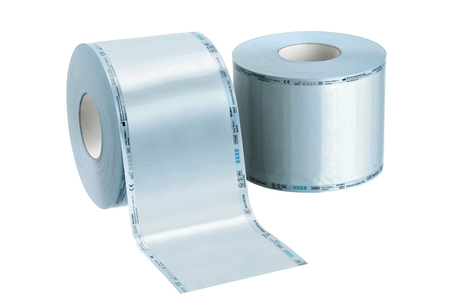 Sterilization Reels 150 mm x 200 m – Akzenta International SA, Sterilization Pouches & Wraps