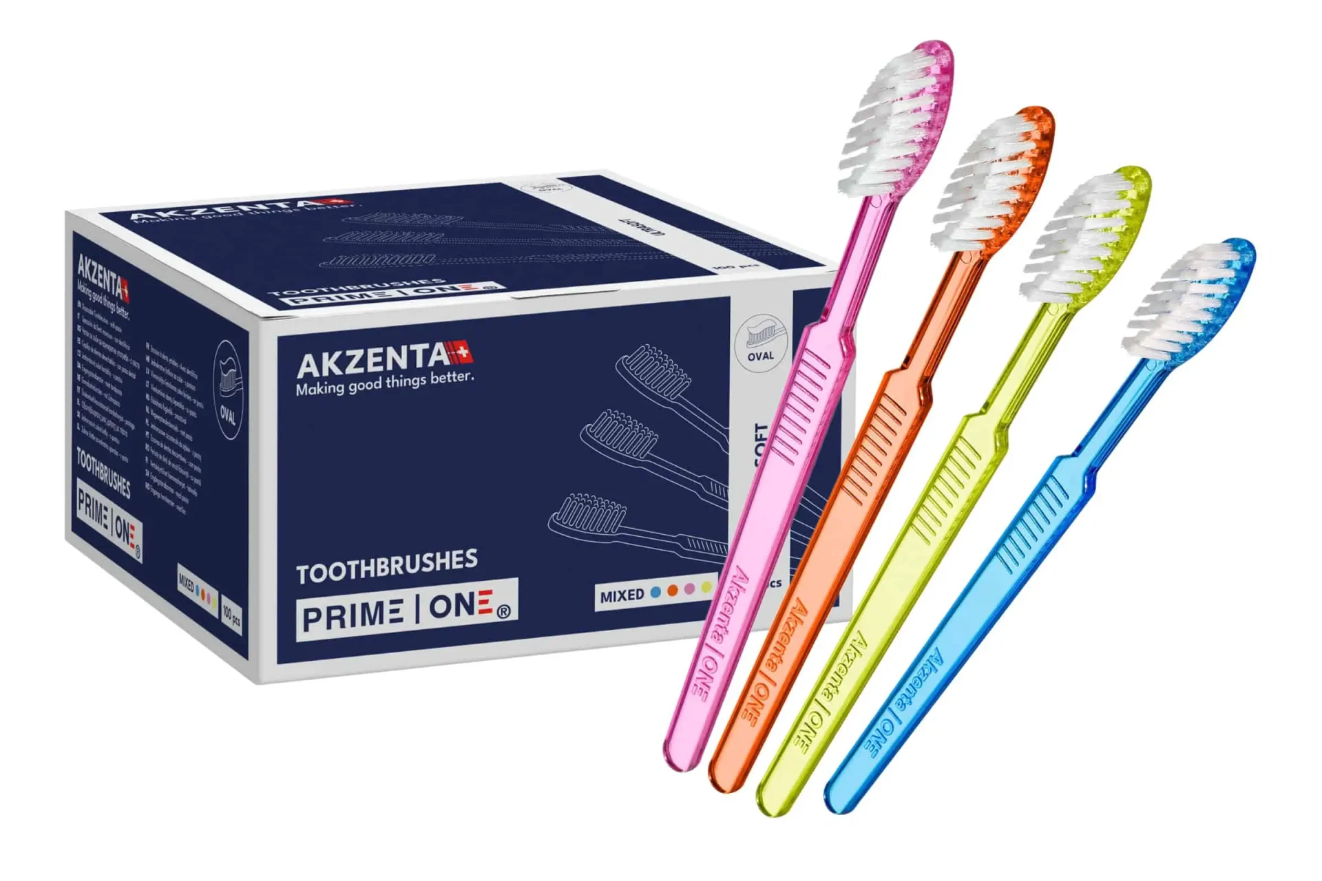 PRIME ONE Toothbrushes Ultrasoft – Akzenta International SA, Toothbrushes