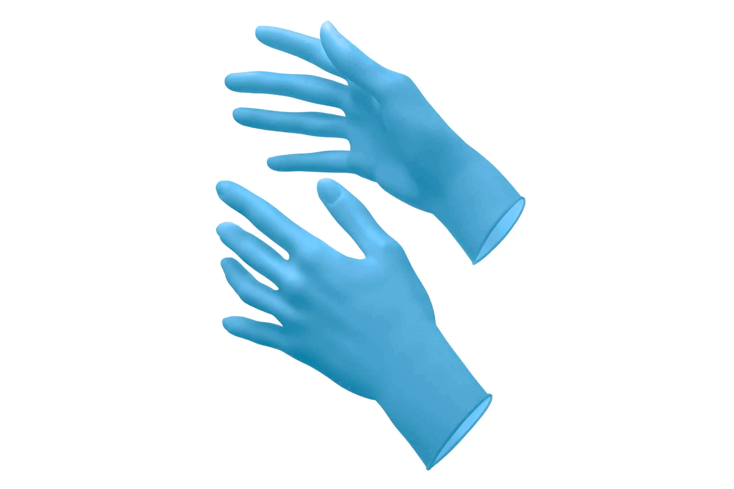Nitrile Ultrasoft Gloves - Ice Blue