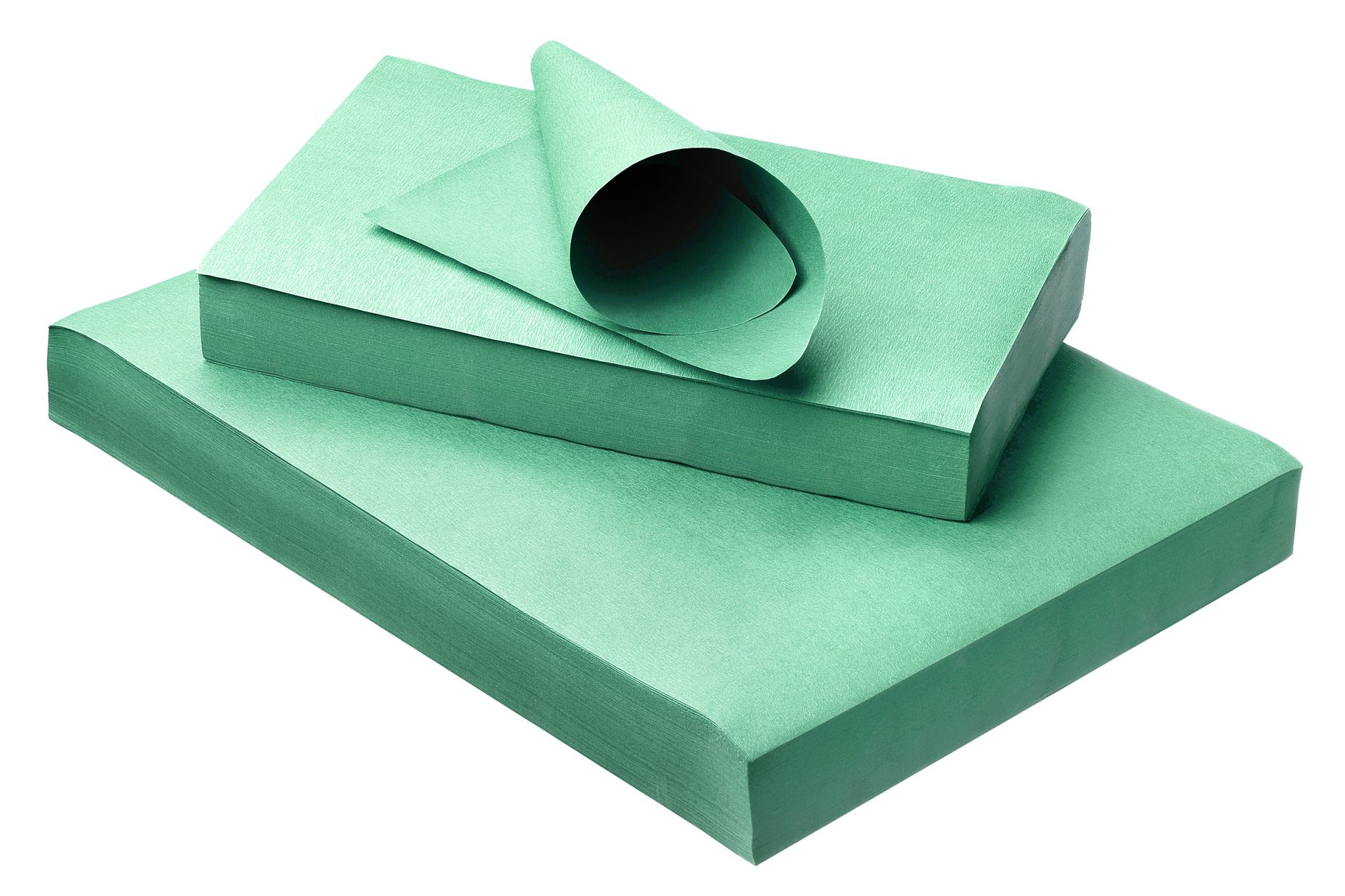 Tray Paper Green 18 x 28 cm – Akzenta International SA, Tray Covers & Liners