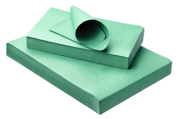 Tray Paper Green 18 x 28 cm