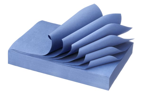 Tray Paper Med Blue