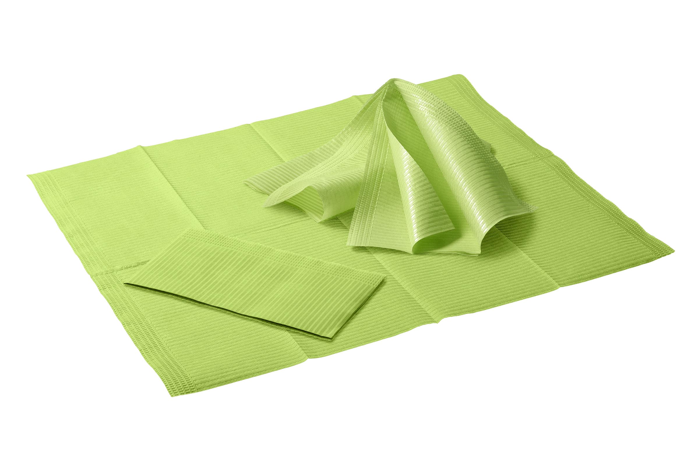 Patient Towels MAXI - Fresh Green – Akzenta International SA, Bibs & Patient Drapes