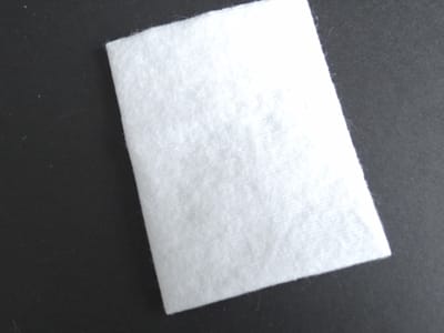 Rechteckige Wattepads