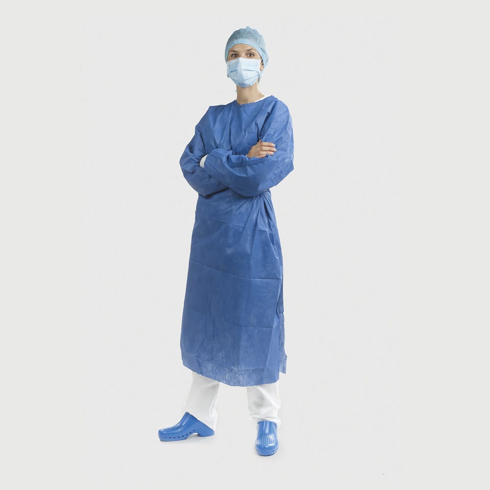Alle® SMS Microfiber gown 270423 – Euronda Spa, Surgical Apparel