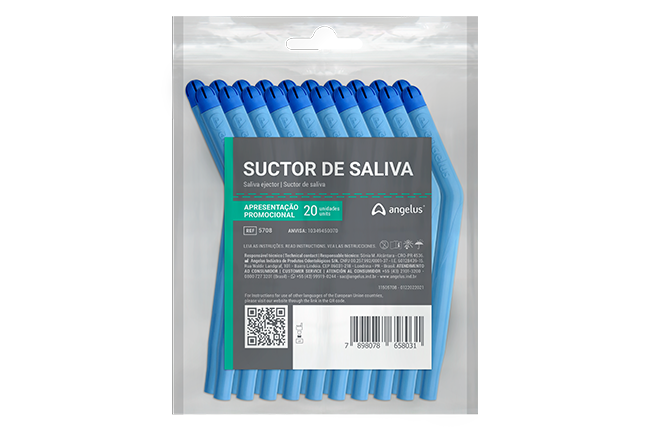 SUCTOR DE SALIVA – Angelus, Ind. de Prod Ordontologicos SA, Saliva Ejectors