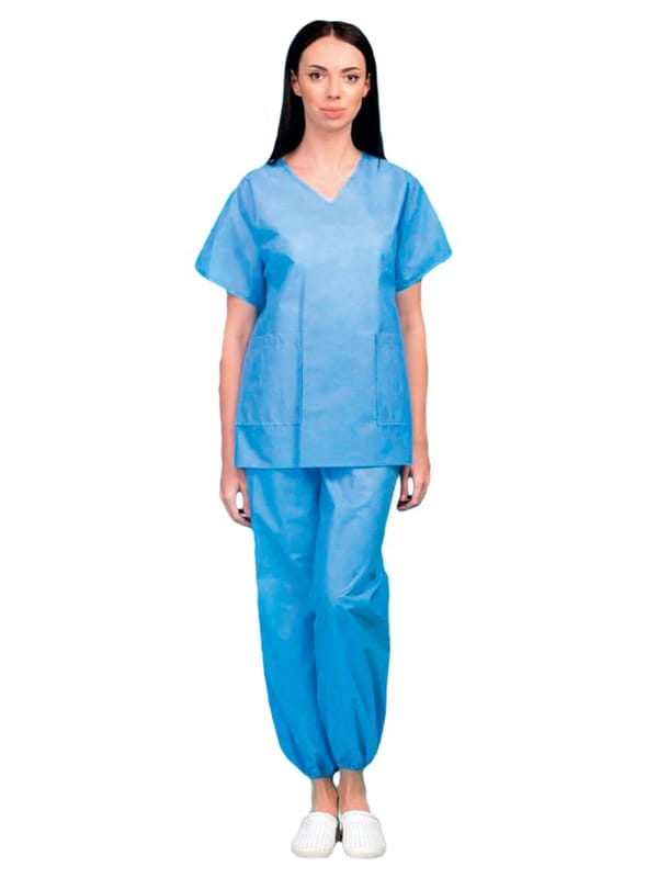 Traje médico desechable