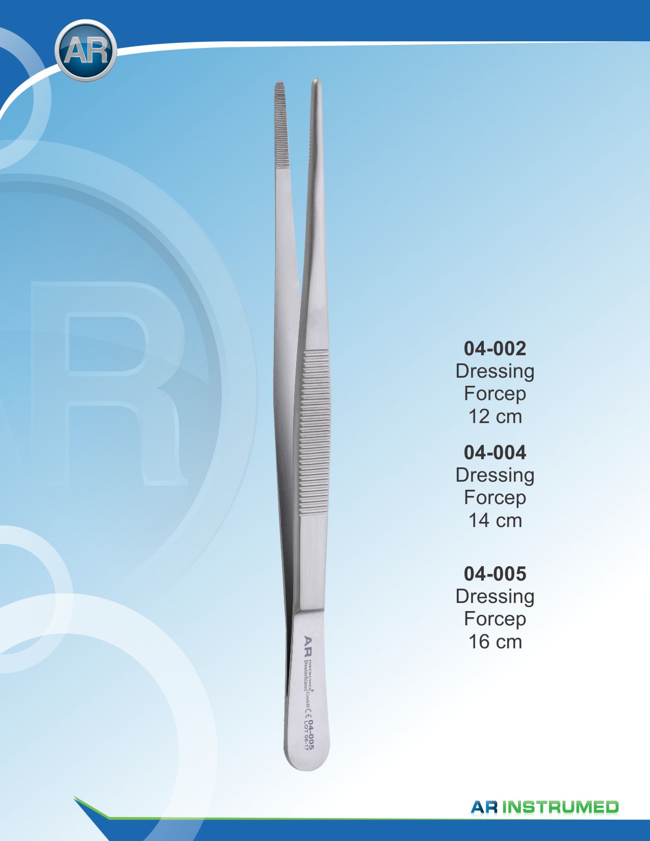 Dressing Forceps 14cm