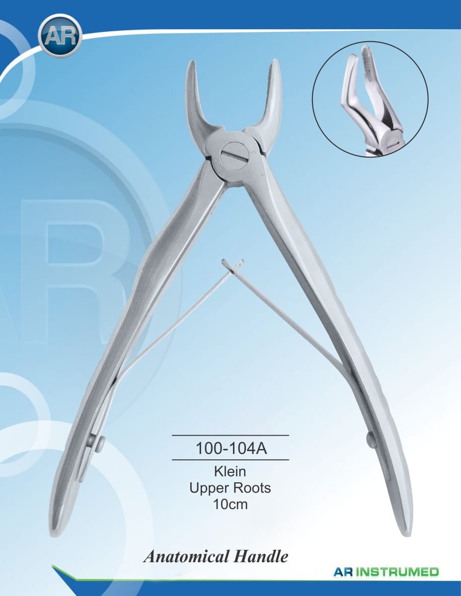 Klein Upper Roots 10cm – AR Instrumed, Extraktionszangen