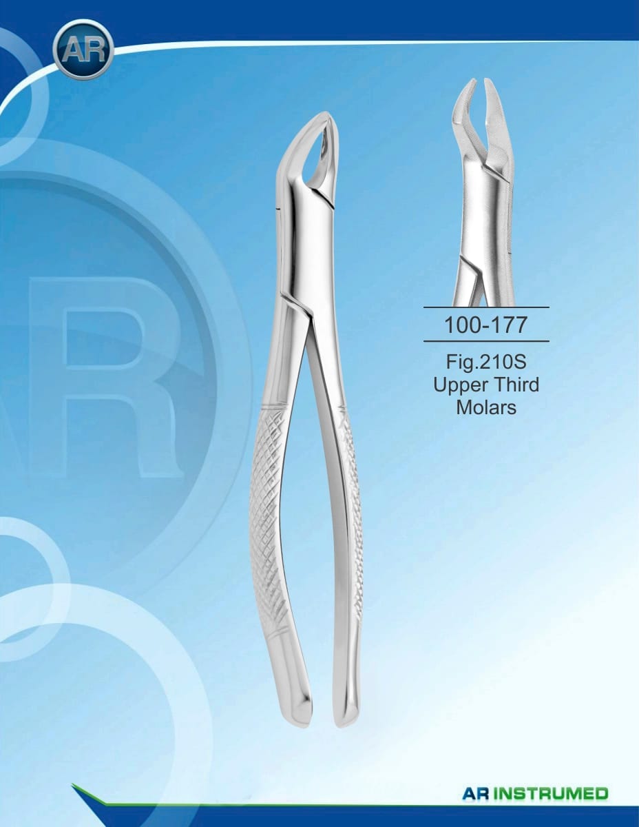 Fig.210S Upper Third Molars – AR Instrumed, Extraktionszangen