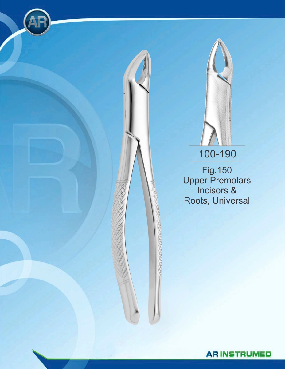 Fig.150 Upper Premolars Incisors &amp; Roots, Universal