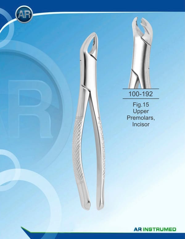 Fig.15 Upper Premolars, Incisor