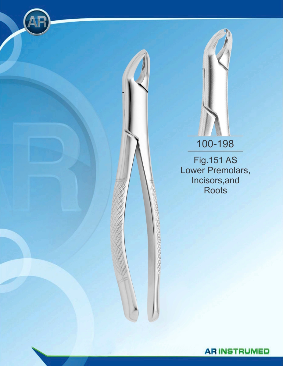 Fig.151 AS Lower Premolars, Incisors,and Roots