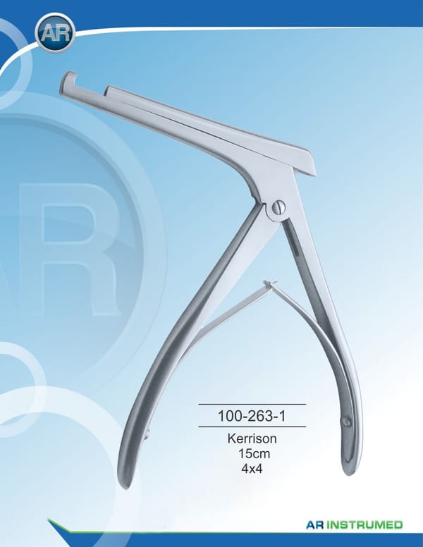 Bone Rongeurs Kerrison 4x4