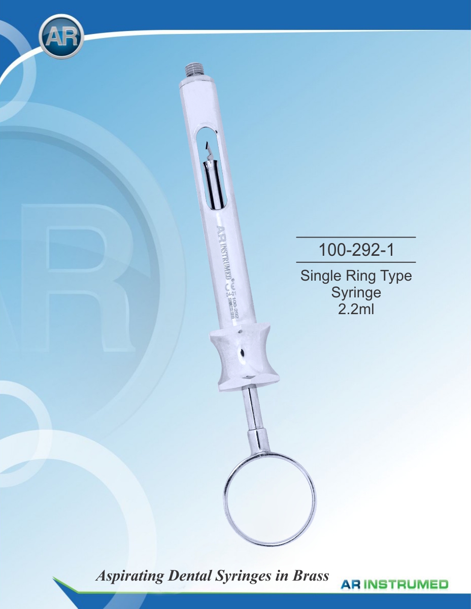 Single Ring Type Syringe 2.2ml