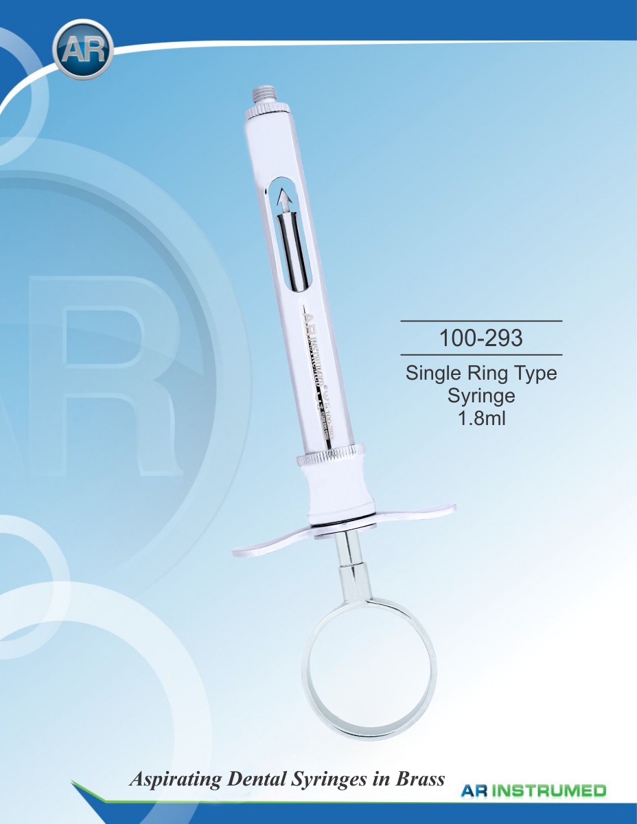 Single Ring Type Syringe 1.8ml
