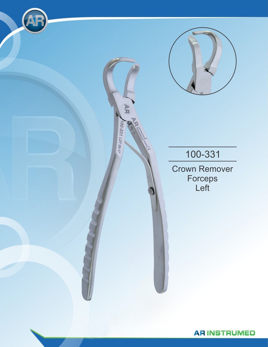 Crown Remover Forceps Left