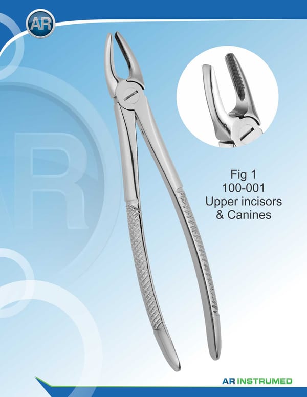 Fig.1 Upper Incisors &amp; Canines