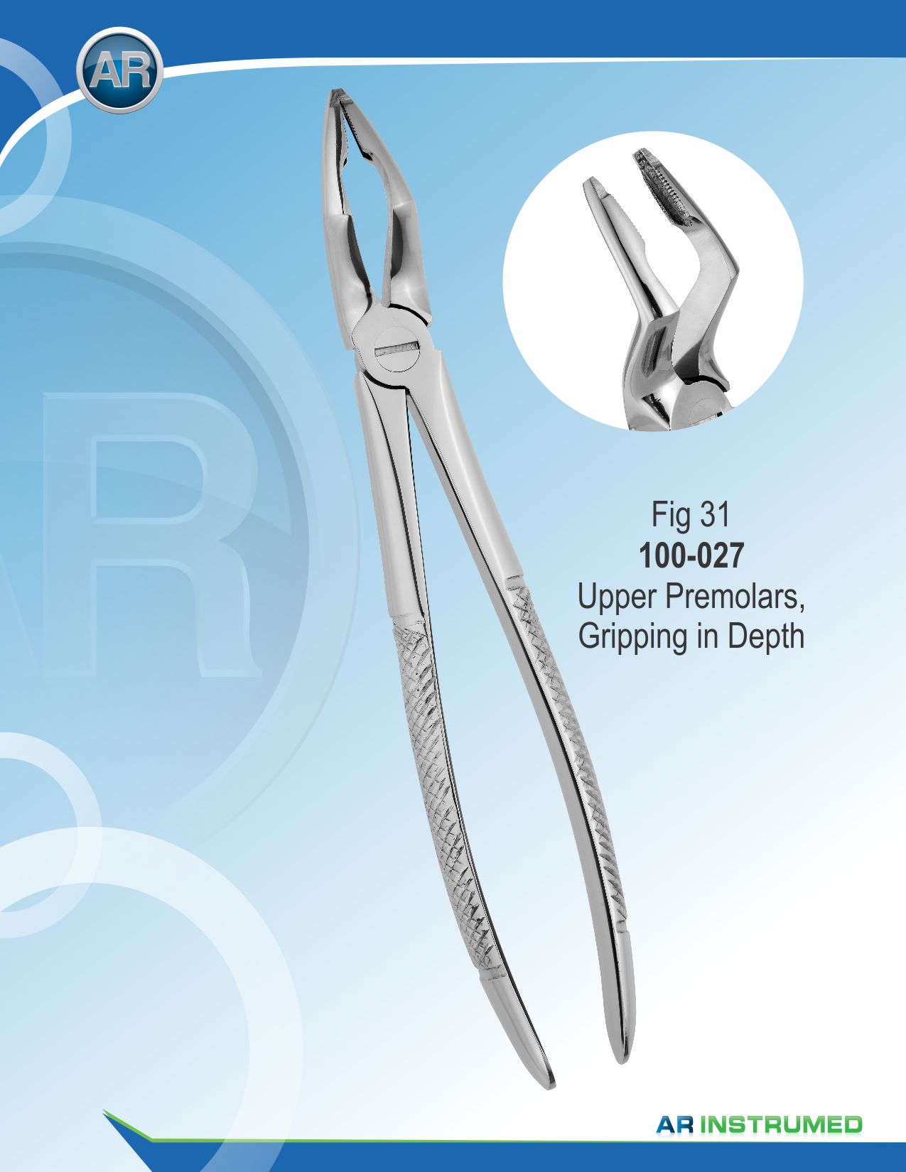 Fig.31 Upper Premolars Gripping In Depth