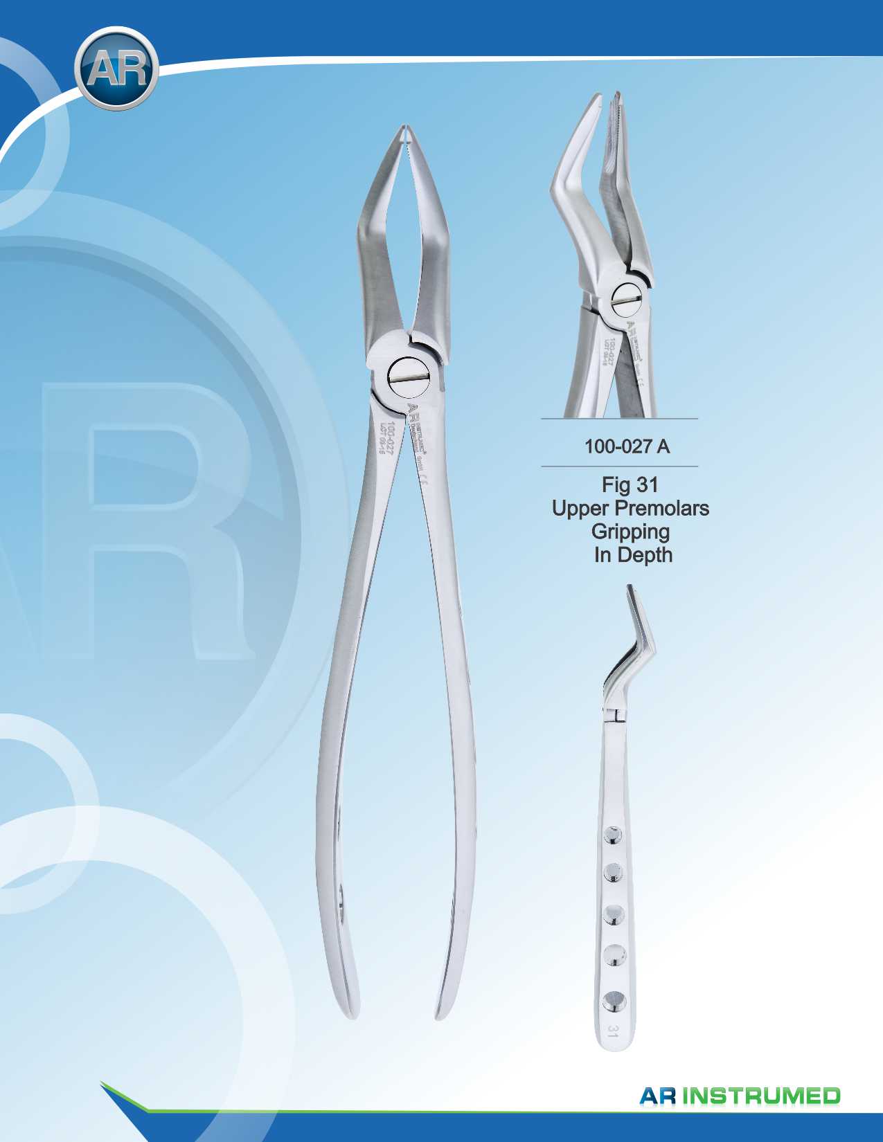 Fig.31 Upper Premolars Gripping in Depth 18cm