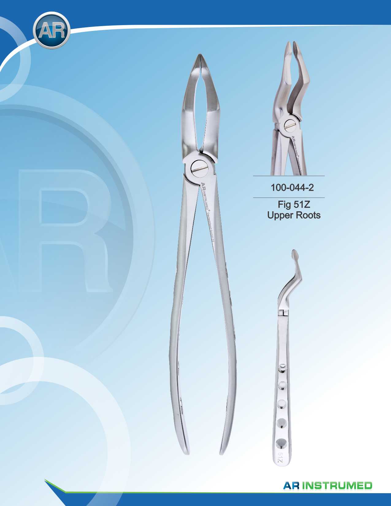 Fig.51Z Upper Roots Extracting Forceps