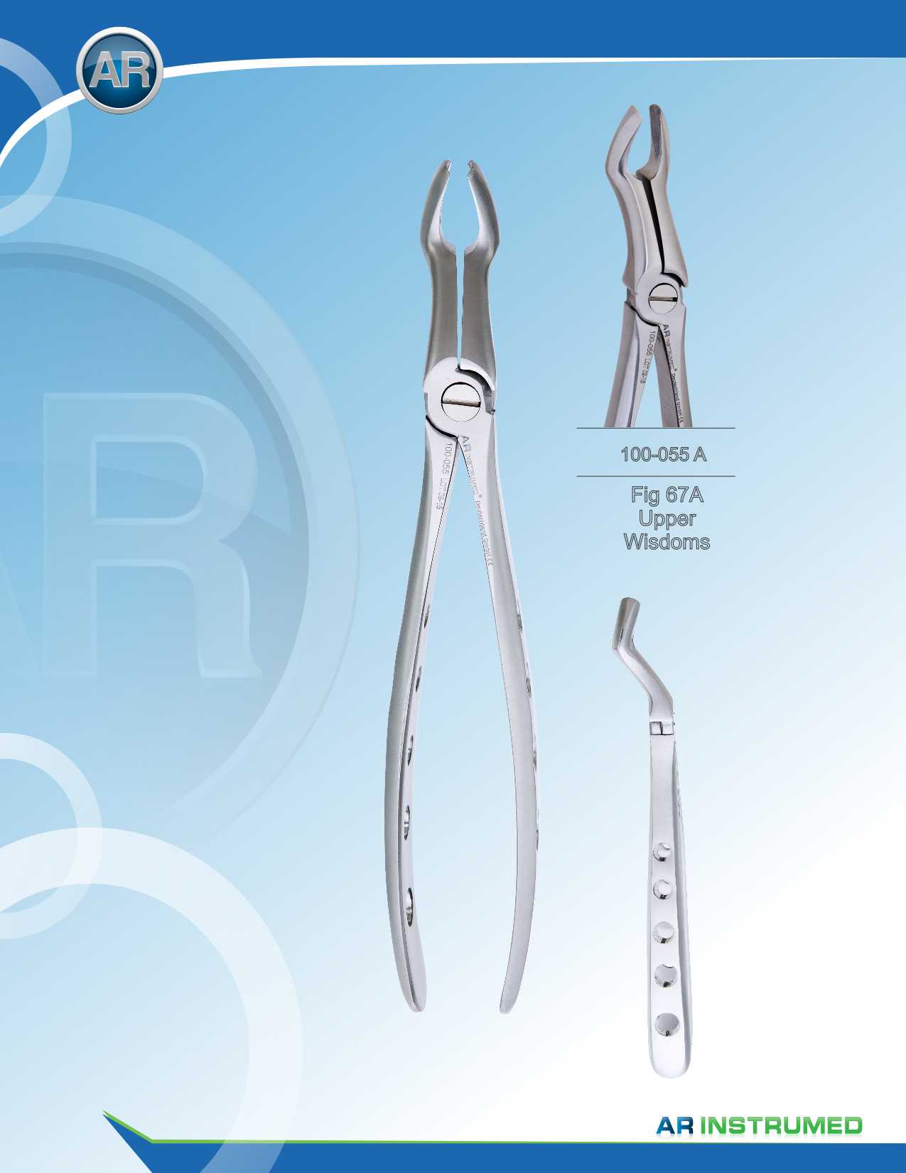 Fig.67A Upper Wisdoms Extracting Forceps