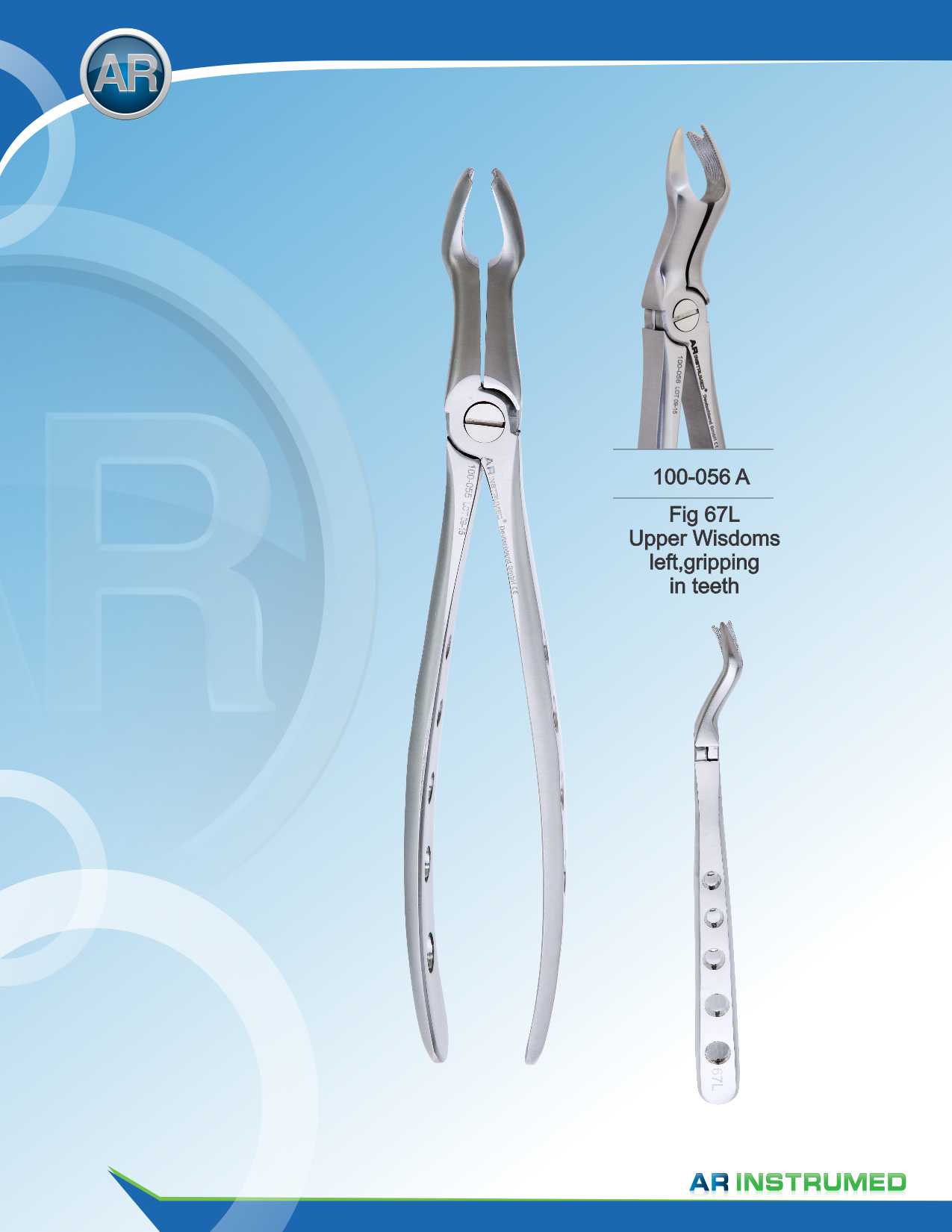 Fig.67L Upper Wisdom Left, Gripping in Teeth