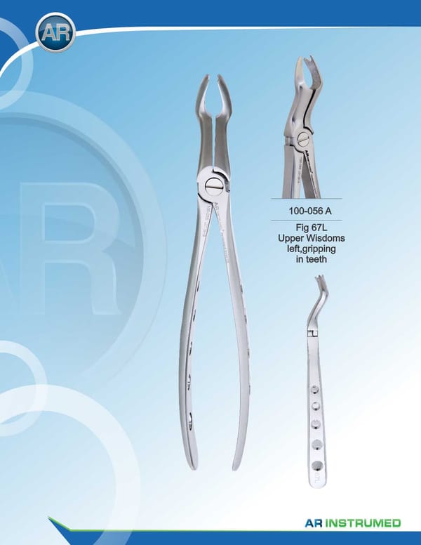 Fig.67L Upper Wisdom Left, Gripping in Teeth