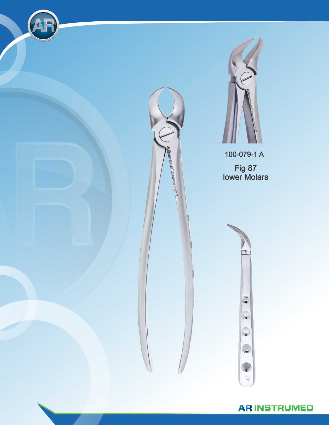 Fig.87 Lower Molars Extracting Forceps