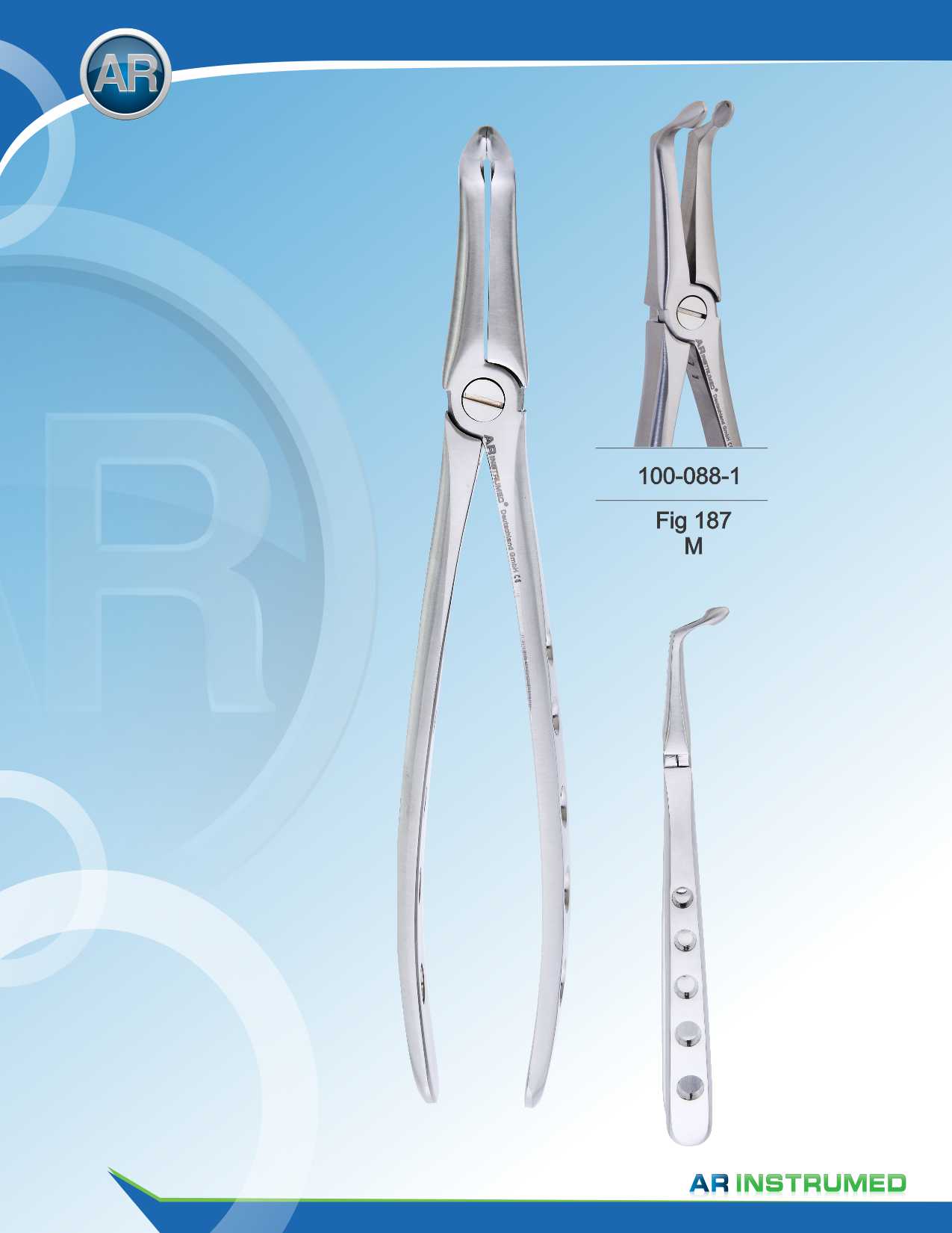 Fig.187 M Extracting Forceps