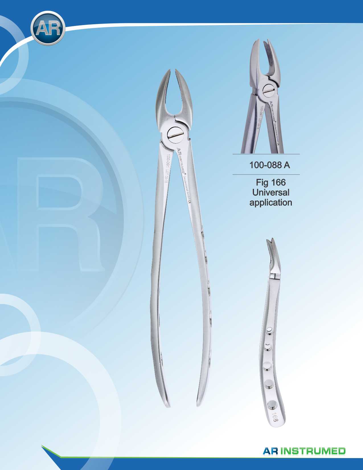 Fig.166 Universal Application Extracting Forceps
